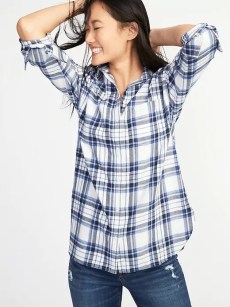 womens old navy flannel